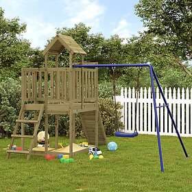 vidaXL Lekplats impregnerad furu 3155836