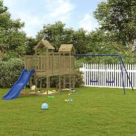 vidaXL Lekplats impregnerad furu 3155851