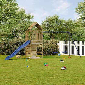 vidaXL Lekplats impregnerad furu 3156990