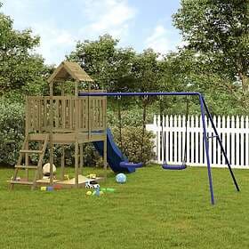 vidaXL Lekplats impregnerad furu 3155845