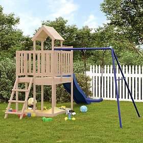 vidaXL Lekplats massiv furu 3155840
