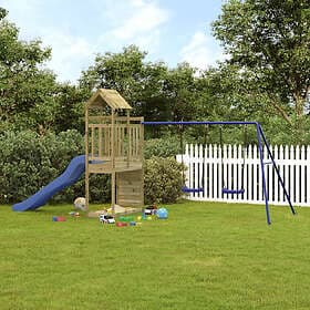 vidaXL Lekplats impregnerad furu 3155908