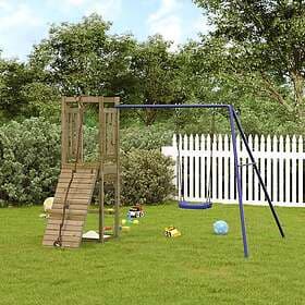 vidaXL Lekplats impregnerad furu 3155950