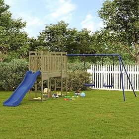 vidaXL Lekplats impregnerad furu 3155962