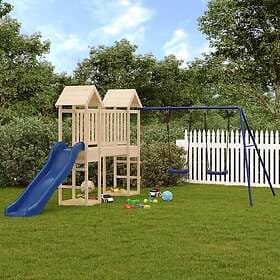 vidaXL Lekplats massiv furu 3155861