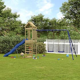 vidaXL Lekplats impregnerad furu 3156978