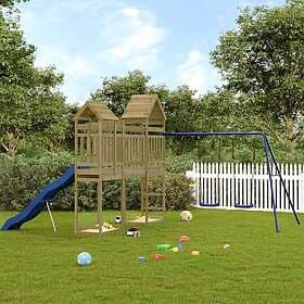 vidaXL Lekplats impregnerad furu 3156969