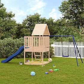 vidaXL Lekplats massiv furu 3155936