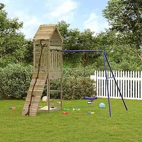 vidaXL Lekplats impregnerad furu 3156903