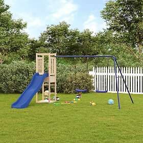 vidaXL Lekplats massiv furu 3155957