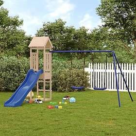 vidaXL Lekplats massiv furu 3155822