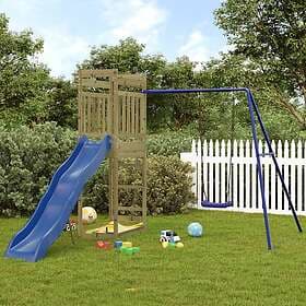 vidaXL Lekplats impregnerad furu 3157035