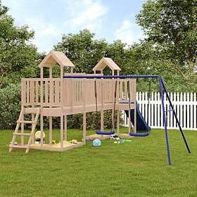 vidaXL Lekplats massiv furu 3155846