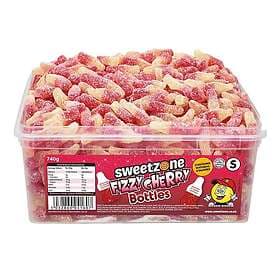 Cherry Sweetzone Tubs Fizzy Bottles 740g