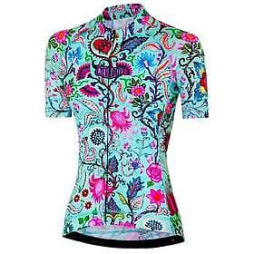 Cycology Secret Garden Short Sleeve Jersey Blå XS Women's