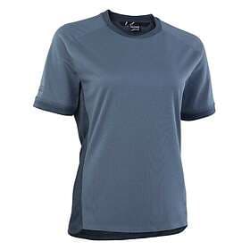 ION Tech Logo Short Sleeve Enduro Jersey Blå S Women's