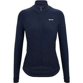 Santini Pure Long Sleeve Jersey Blå XL Women's