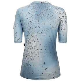 Santini Fango Delta Short Sleeve T-shirt Blå 2XL Women's