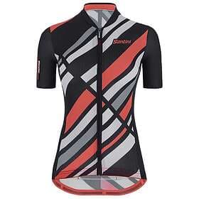 Santini Raggio Short Sleeve Jersey Flerfärgad S Women's