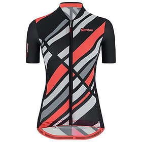 Santini Raggio Short Sleeve Jersey Flerfärgad M Women's