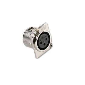 Accu-Cable XLR 3Pin Panel Metal F