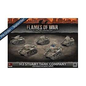 Soviet M3 Stuart Tank Company (Plastic)