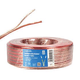 LogiLink 2x1.5 25m Transparent CA1080