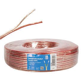 LogiLink 2x2.5 25m Transparent CA1084