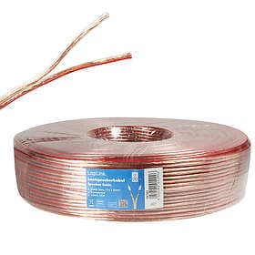 LogiLink 2x1.5 100m Transparent CA1082