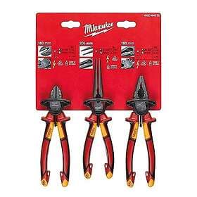 Milwaukee VDE 3-piece Pliers Set
