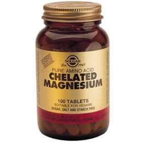 Solgar Chelated Magnesium 100 Tablets
