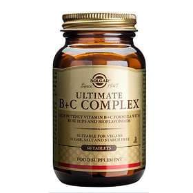 Solgar Ultimate B+C Complex (Stress Formula) 60 Tablets