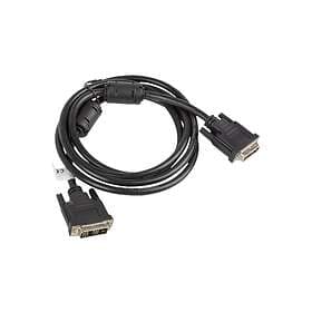 Lanberg DVI-kabel DVI-D till DVI-D 1.8 m
