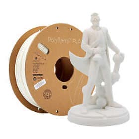 Polymaker PLA filament Cotton-White 2.85mm 1kg PolyTerra