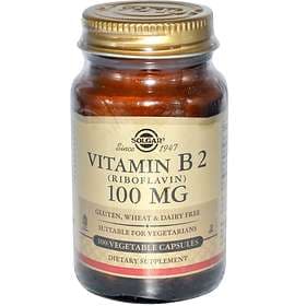 Solgar Vitamin B2 100mg Vegetable (Riboflavin) 100 Capsules