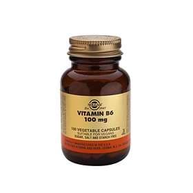 Solgar Vitamin B6 100mg Vegetable 100 Capsules