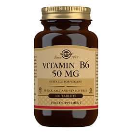Solgar Vitamin B6 50mg 100 Tablets