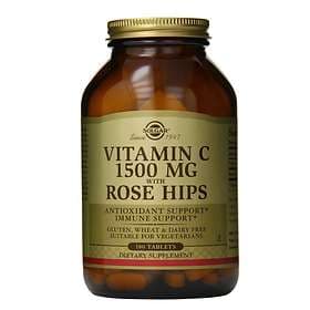 Solgar Vitamin C 1500mg with Rose Hips 180 Tablets