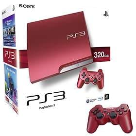 Sony PlayStation 3 (PS3) Slim 320GB - Red Limited Edition