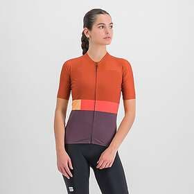 Sportful Snap Short Sleeve Jersey Orange,Lila L Women's