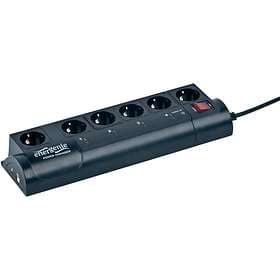Gembird 6-Way 1xUSB Switch 1.8m