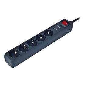 Gembird 5-Way Switch 3m