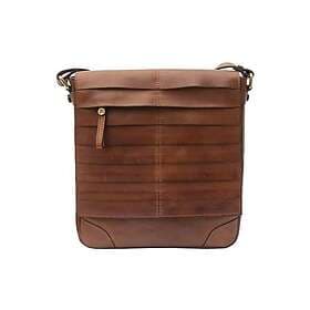 Primehide Ridgeback Ladies Flapover Brown Crossbody Bag