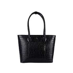 Ashwood Leather Crocodile Print Shopper Bag