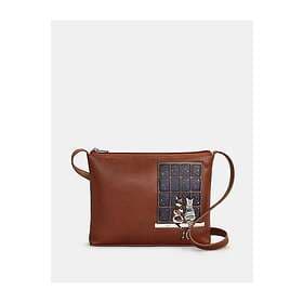 Yoshi Midnight Cats Parker Leather Cross Body Bag