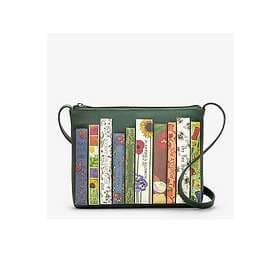 Yoshi Green Fingers Bookworm Parker Leather Cross Body Bag