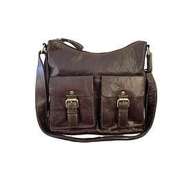 Rowallan Bronco Leather Twin Pocket Bag