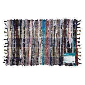 JVL Multi Colour Mat, 50x80cm Grey