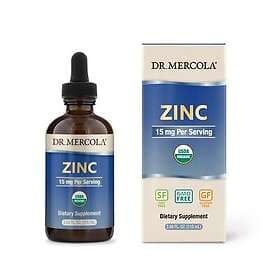 Dr. Mercola Liquid Zinc 115ml (KORT DATUM)