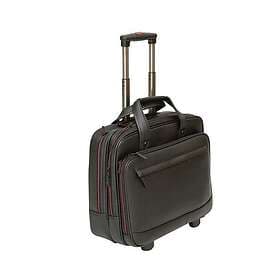 Tassia PU Leather Look Laptop Trolley - Twin Carry Handles